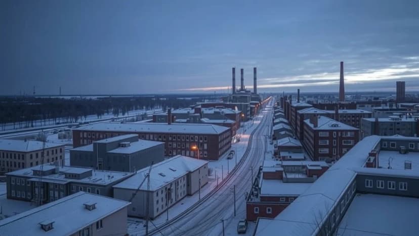 Vad händer i en stad i Sibirien